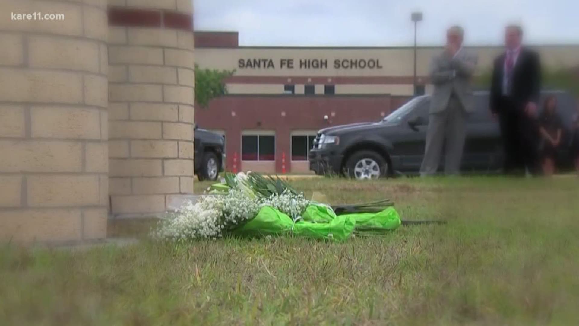 The community is searching for answers after a 17-year-old Texas high school student allegedly killed 10 people in a school shooting Friday. https://kare11.tv/2rZ5yyY