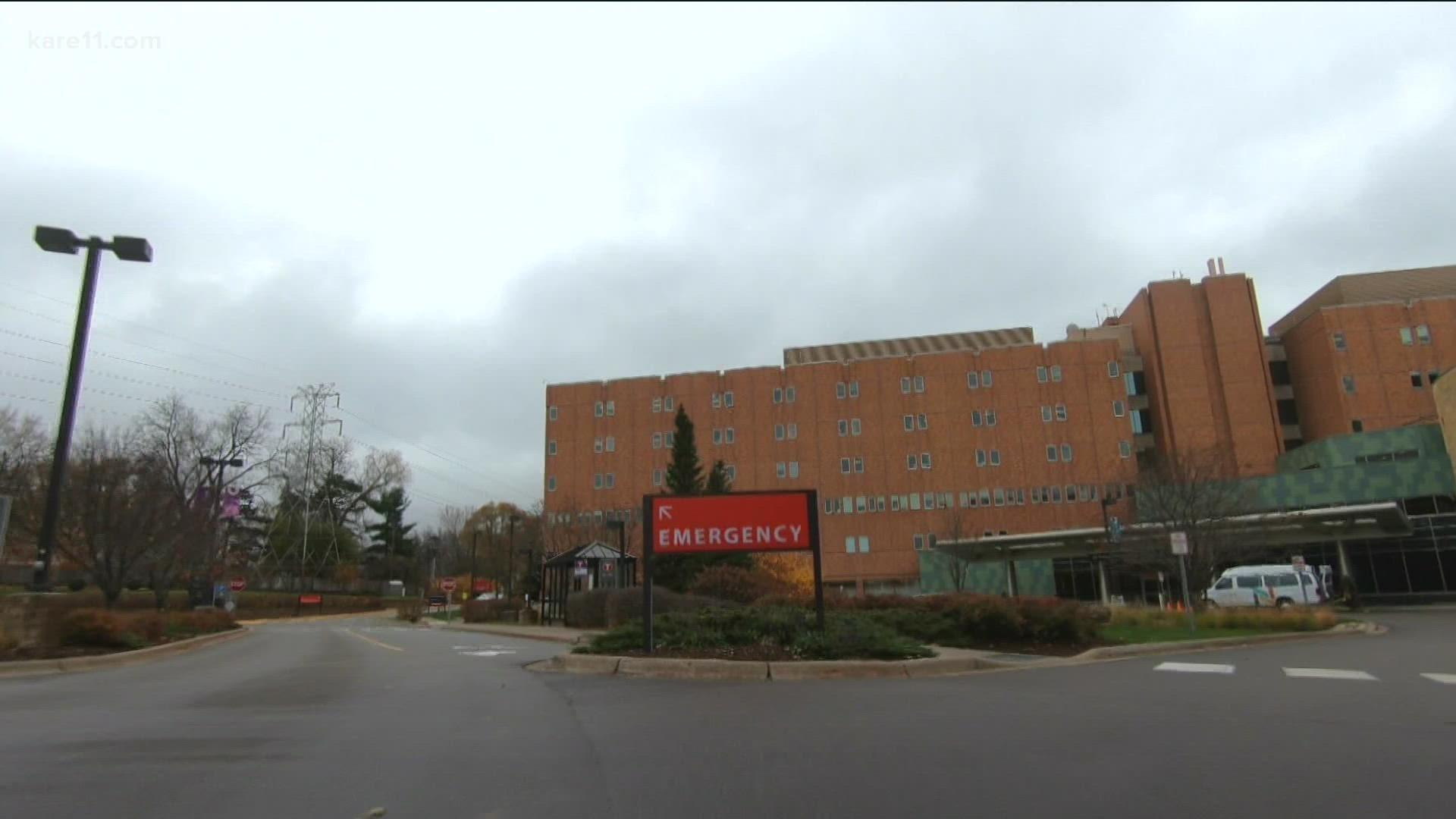 HealthPartners reports 148 COVID patients hospitalized, plus a demand for non-COVID care that's putting hospital capacity at more than 97 percent.