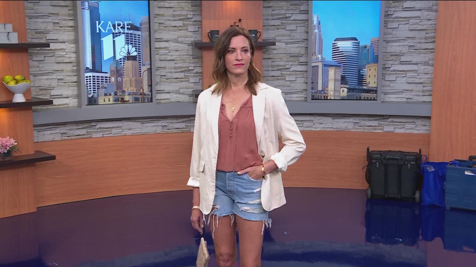 To showcase new and different styles, models wearing clothes from Fawbush's, Wild Ivy and Serge + Jane joined KARE 11 Saturday.