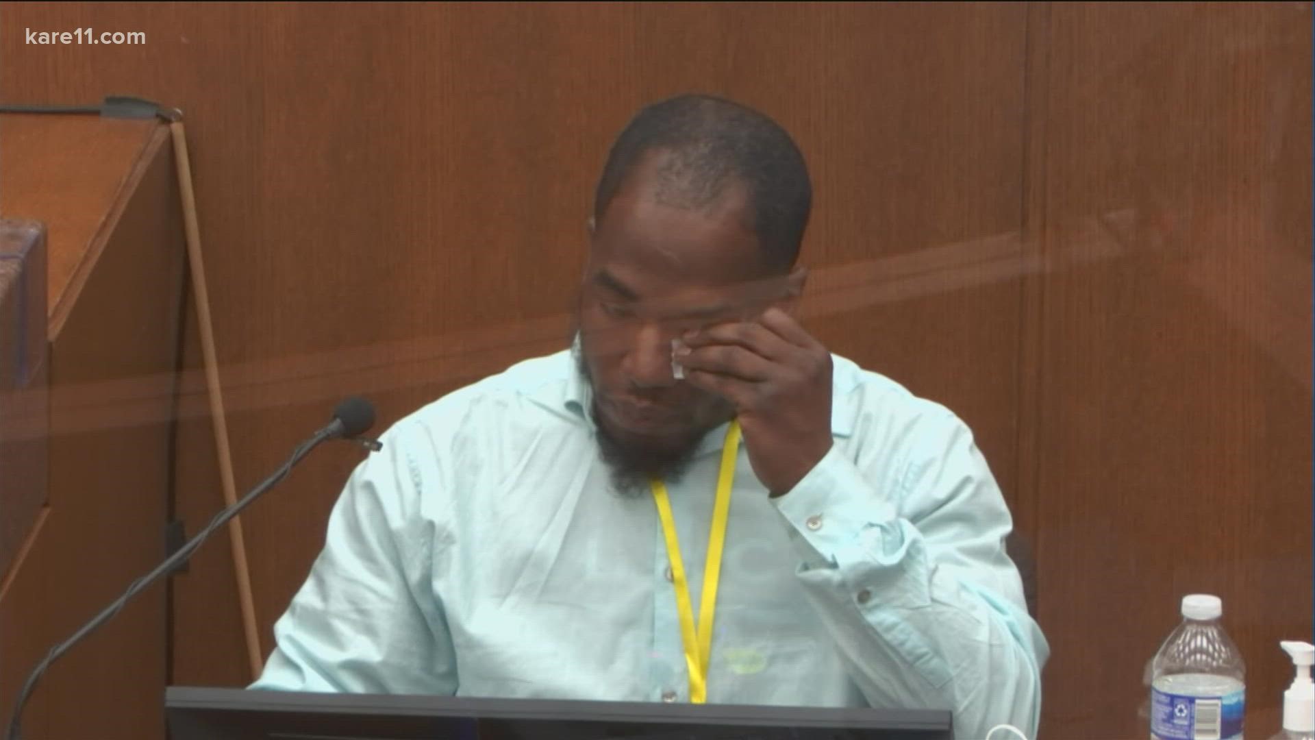 MMA fighter and security guard Donald Williams took the stand and gave his highly personal, emotional account of watching George Floyd's arrest and subsequent death.