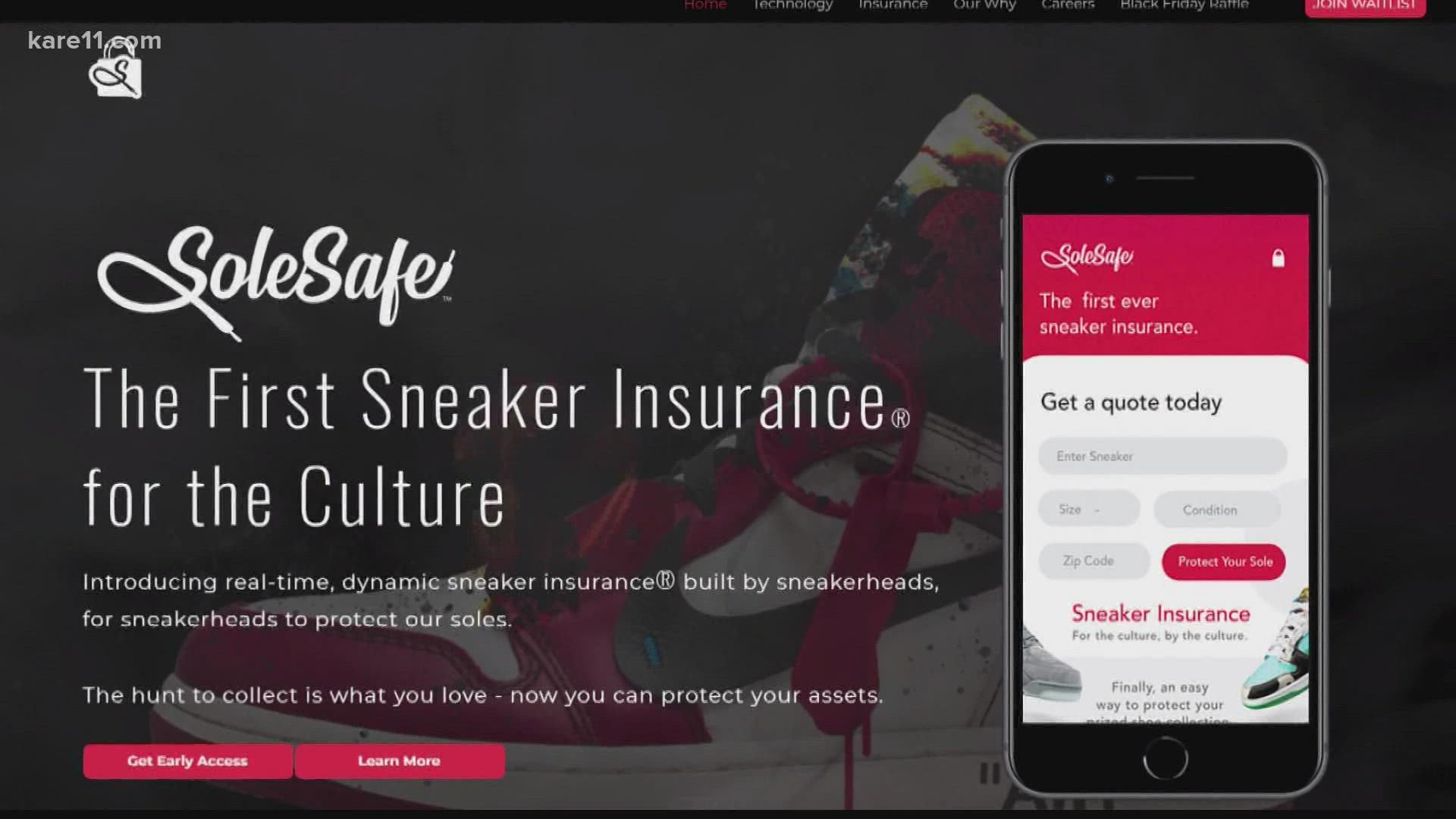 SoleSafe, a new insurance company that covers your sneakers 