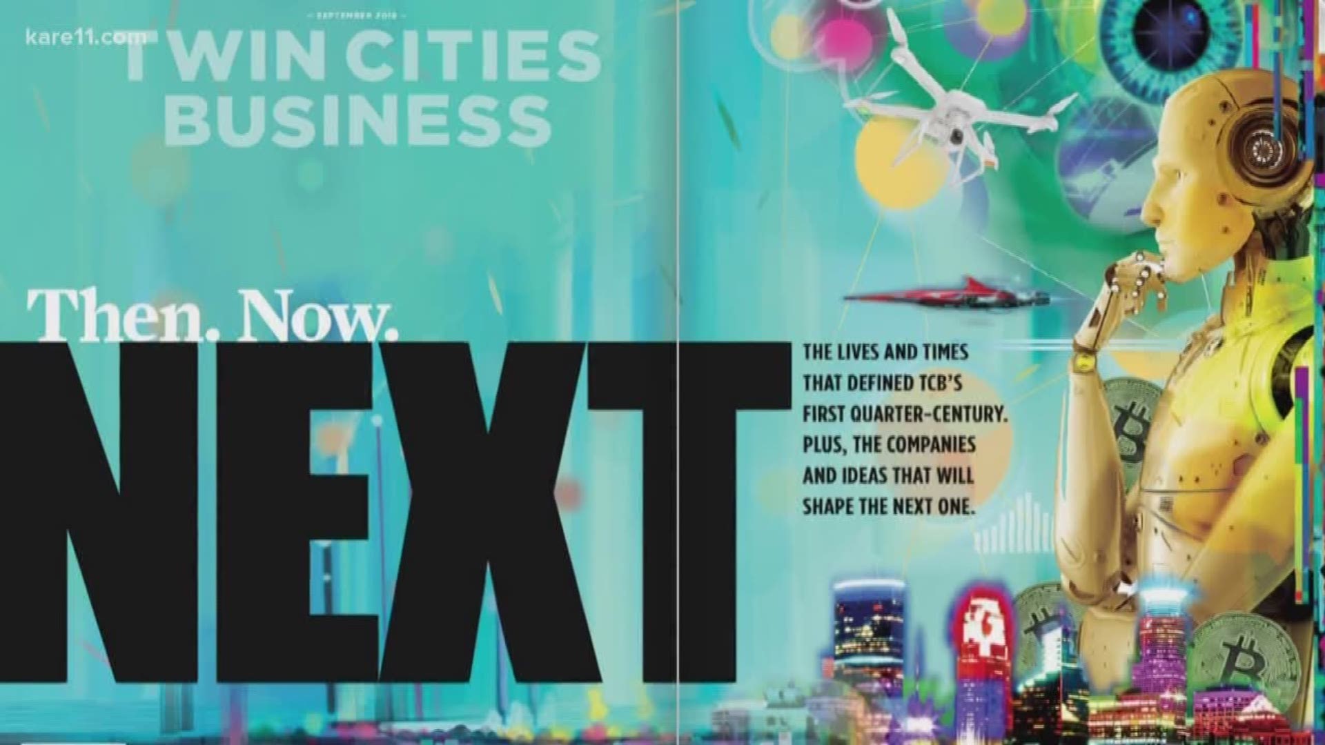 Twin Cities Business is celebrating its 25th anniversary with a special issue exploring Minnesota's important achievements of the past, and examining 25 companies and trends awaiting us in the future. https://kare11.tv/2xtKV0z