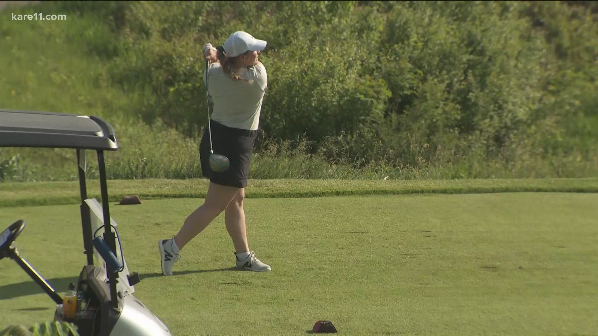 Royal Golf Club in Lake Elmo hosted golfers in the global golf event on Tuesday.