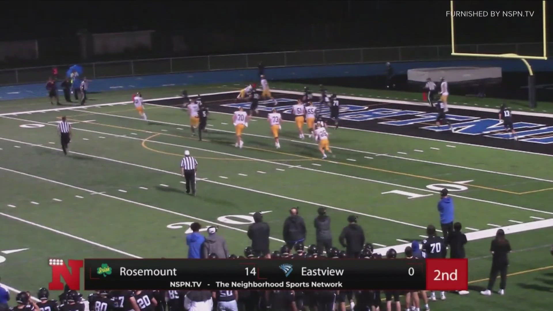 Keep up with the highlights from Thursday's high school football matchup!