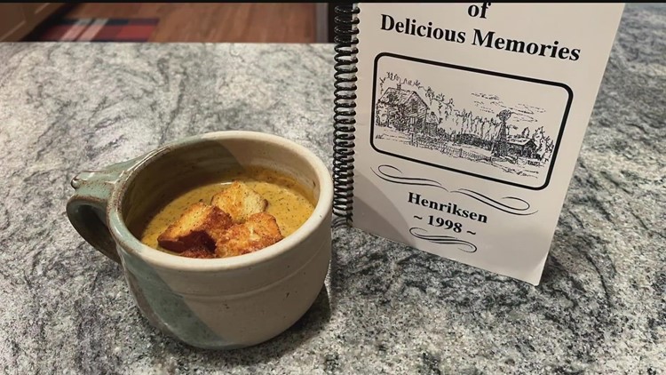 #Sunrisers soup! Try Jennifer Austin's (husband's) Hungarian mushroom soup
