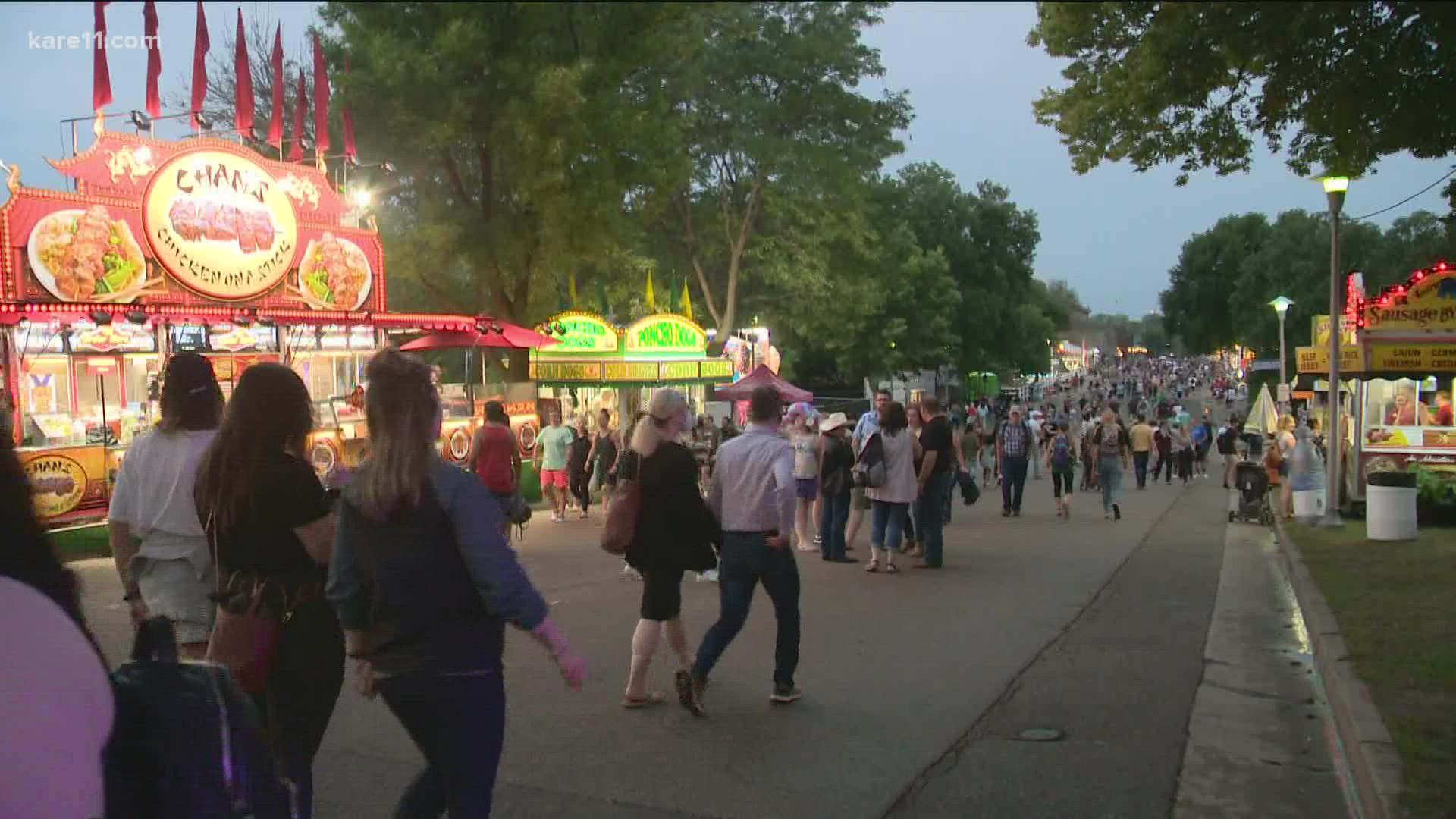 Rain and storms shifted plans at the fairgrounds throughout Saturday