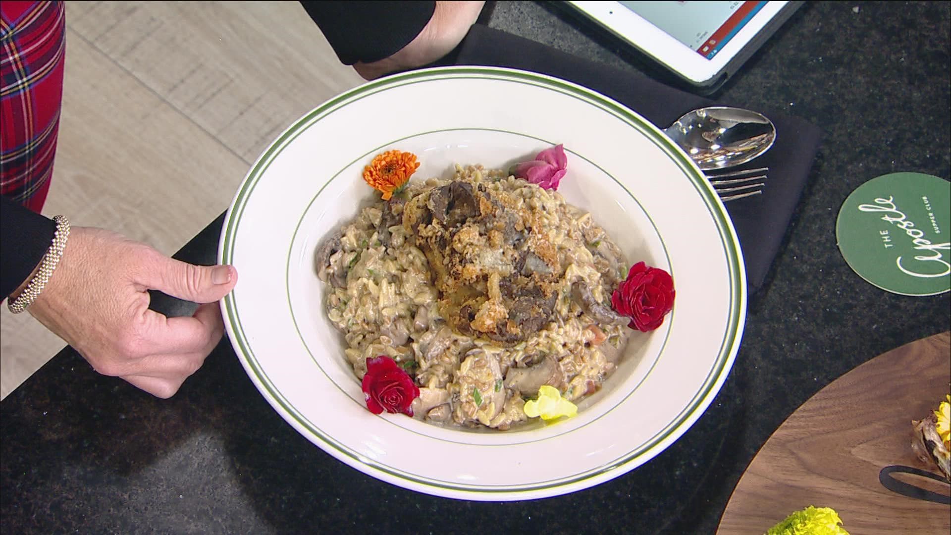 Chef Brian Ingram stopped by KARE 11 Saturday to share four recipes from Apostle Supper Club.