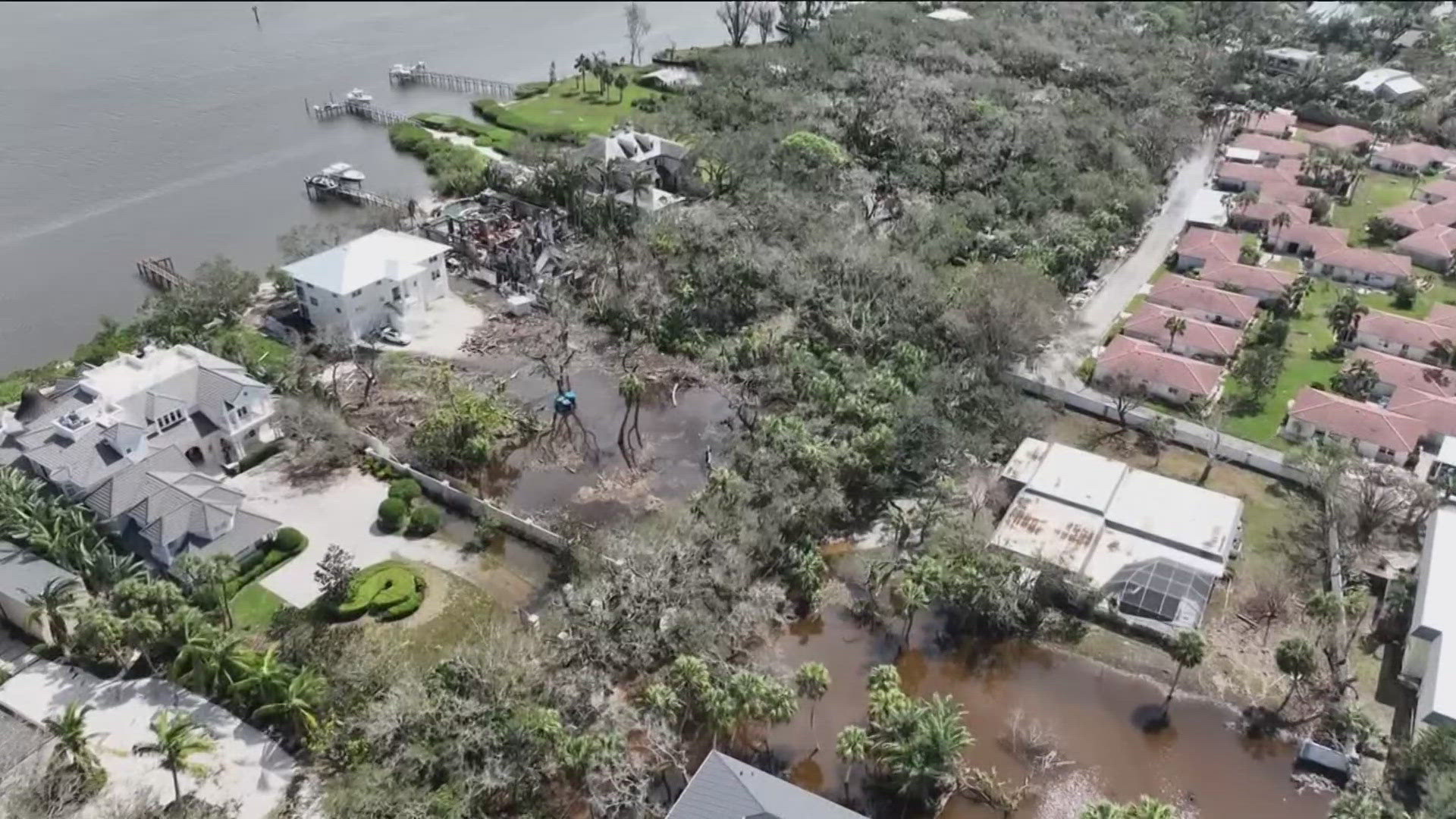 The storms killed several people and took out power in Florida and Georgia.