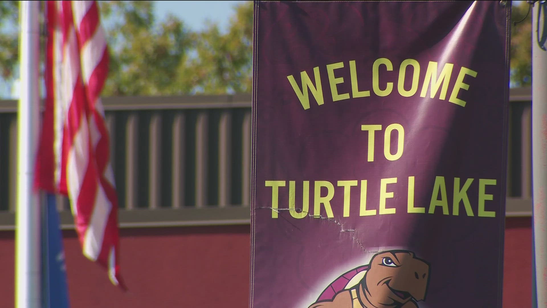 The Turtle Lake School District said the alleged shooter is a former student, and warned parents that the shooting may have been posted on social media. 