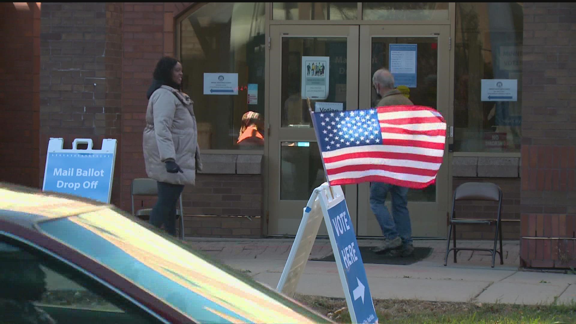 With two days left until Election Day, voters head out to the polls.