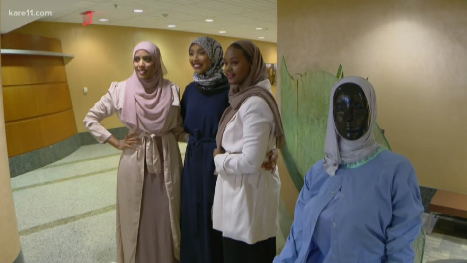 The HealthPartners collection of hijabs were specially designed with Methodist Hospital patients and employees in mind.