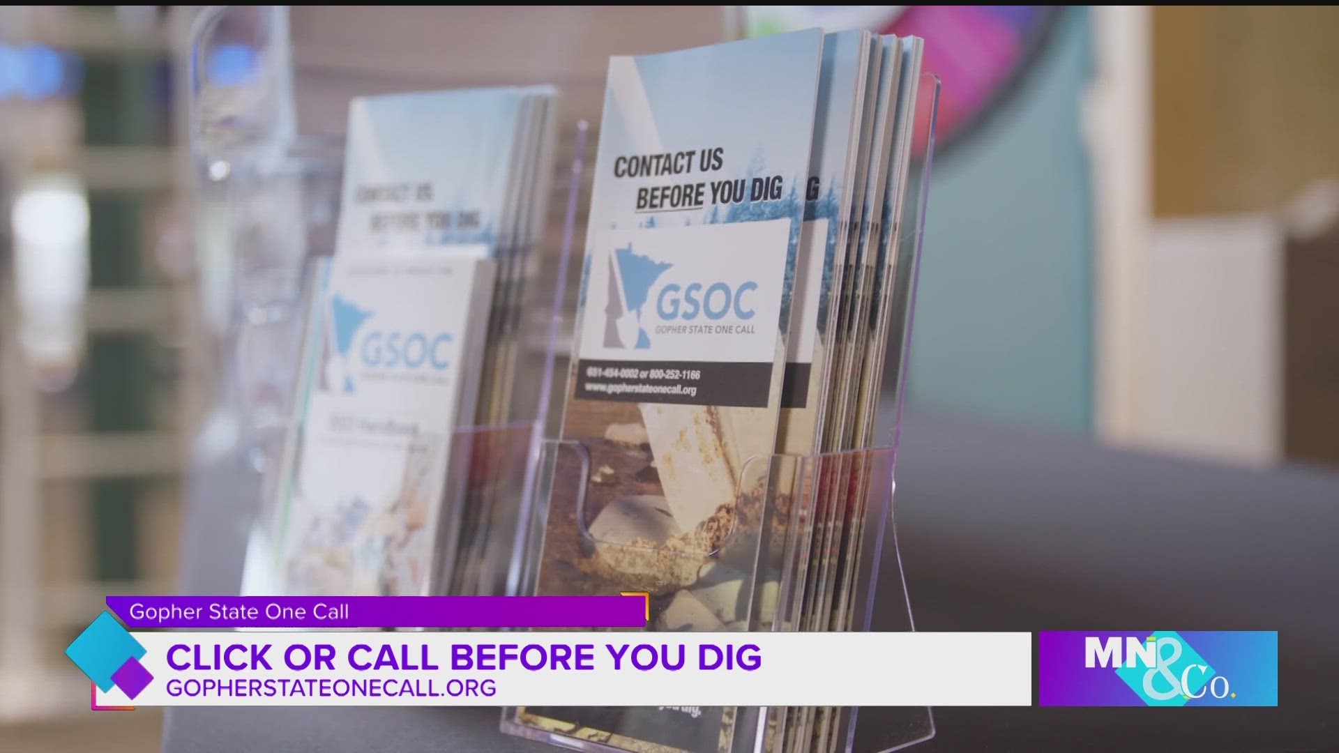 Gopher State One Call joins Minnesota and Company to discuss the importance of clicking and calling before you dig.
