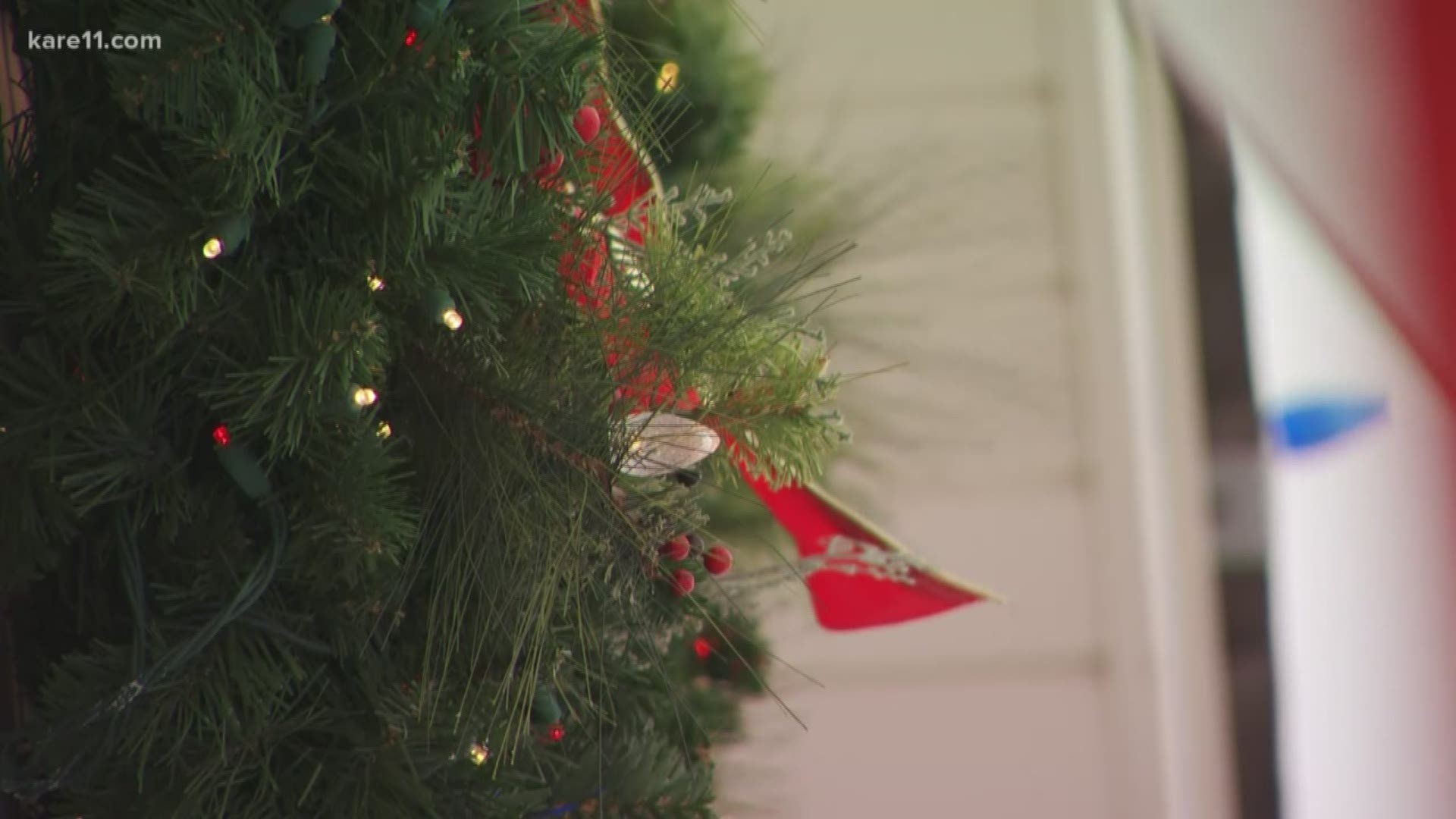 A Wisconsin soldier finds out he won't be home for Christmas, but his community steps up for a very special surprise for his family.