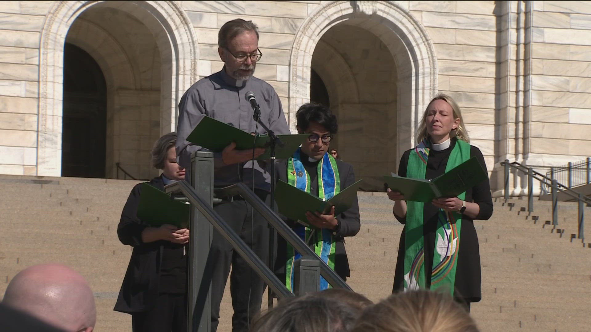 Hundreds of faith leaders from across Minnesota are calling on lawmakers to ban assault weapons and high-capacity magazines.