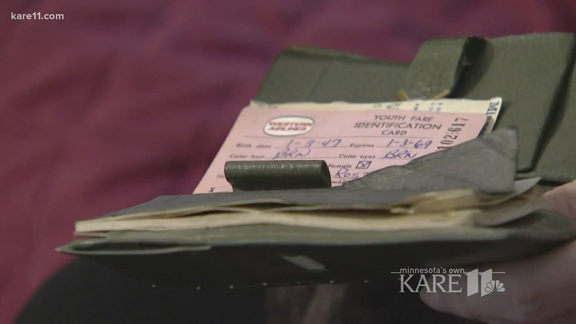 A former Dayton's employee has been reunited with her wallet, lost in the former Minneapolis department store for nearly 50 years. http://kare11.tv/2tYIWTu