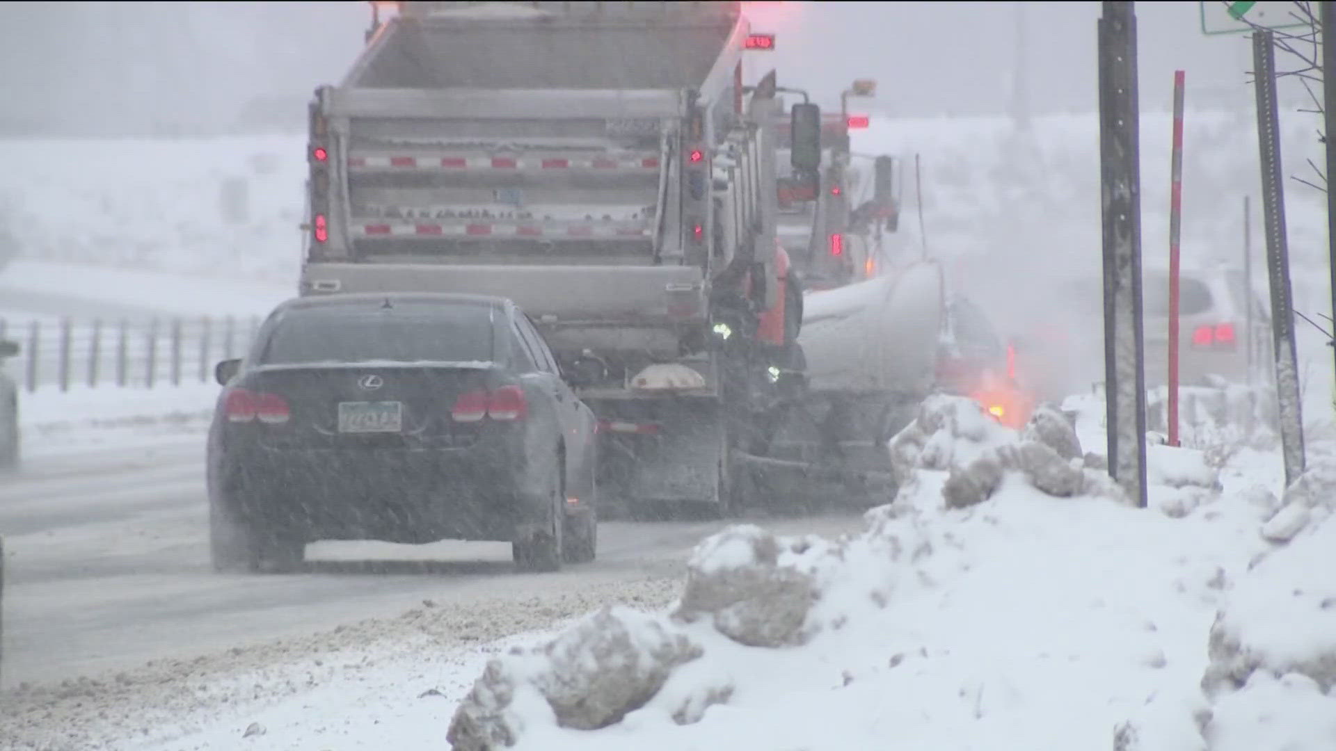 Snow is expected Wednesday and Thursday in the Twin Cities.