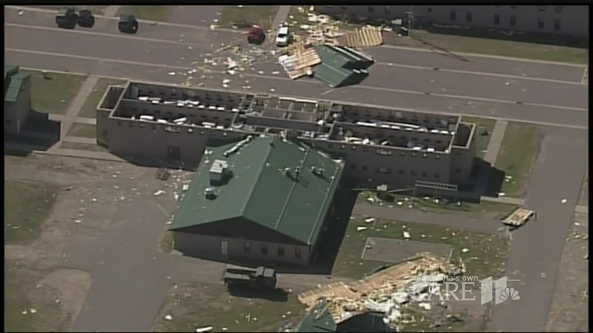 SKY 11 Storm damage at Camp Ripley