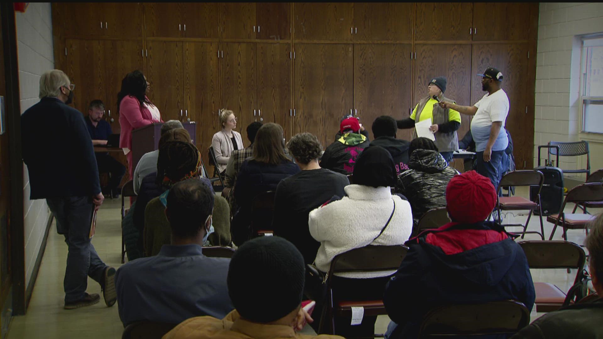 At the first of five listening sessions, community members expressed a desire for a new MPD chief who can improve accountability and tackle violent crime.