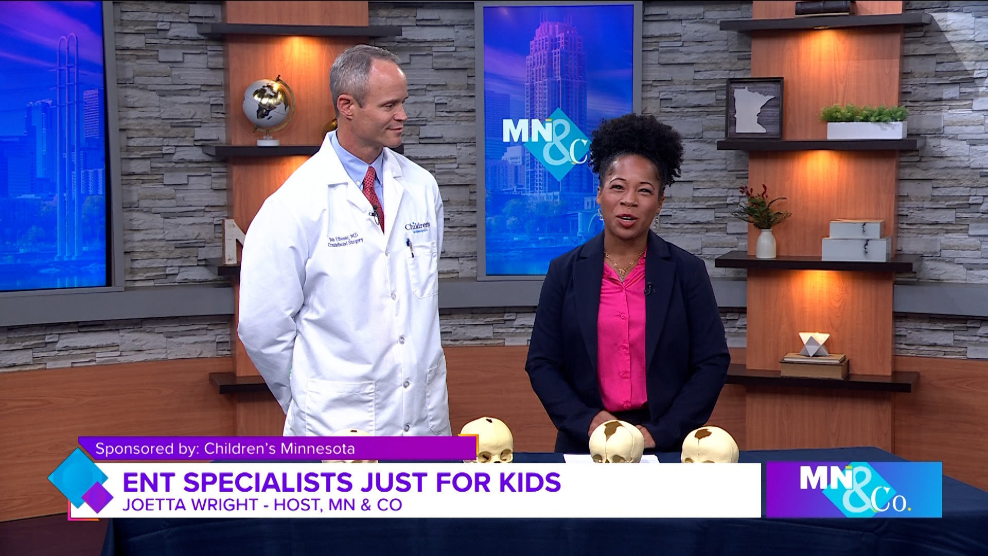 Dr. Robert Tibesar of Children's Minnesota joins Minnesota and Company to discuss their program dedicated children with disorders of the dead and neck.