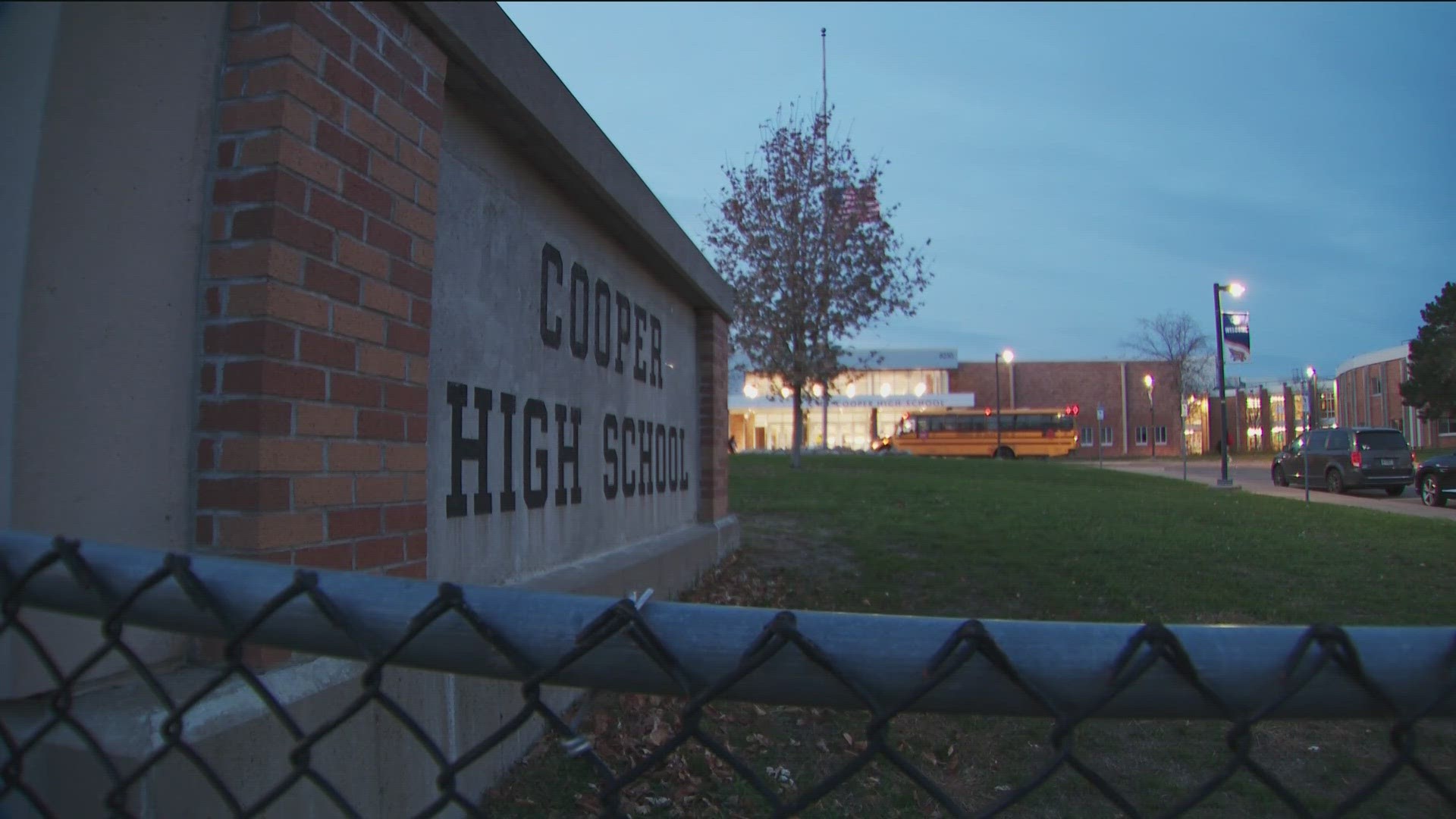 In a message to family and staff members, principal Shaunece Smith said New Hope police officers searched the backpacks of two students and found the weapons.