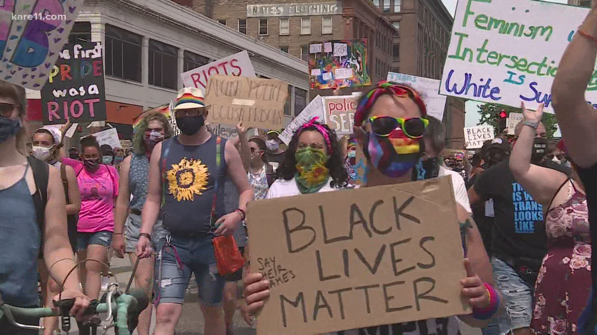 Minneapolis Pride celebration returns to roots, addresses racism