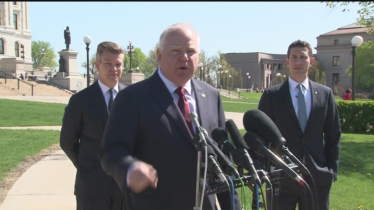 Walz, state lawmakers reach tentative budget deal