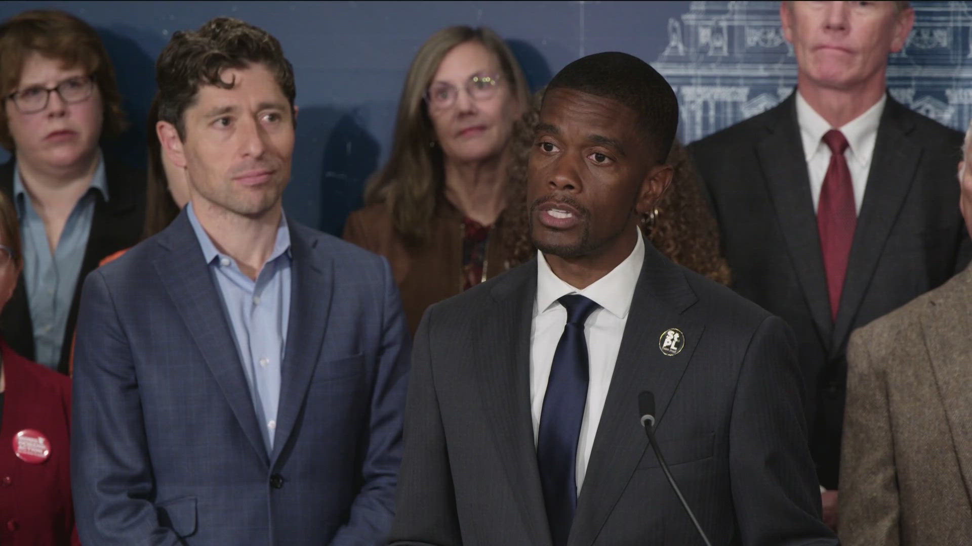 The chief executives of the state's four largest cities, plus other leaders, renewed their demands Tuesday for more local control over gun regulations. 
