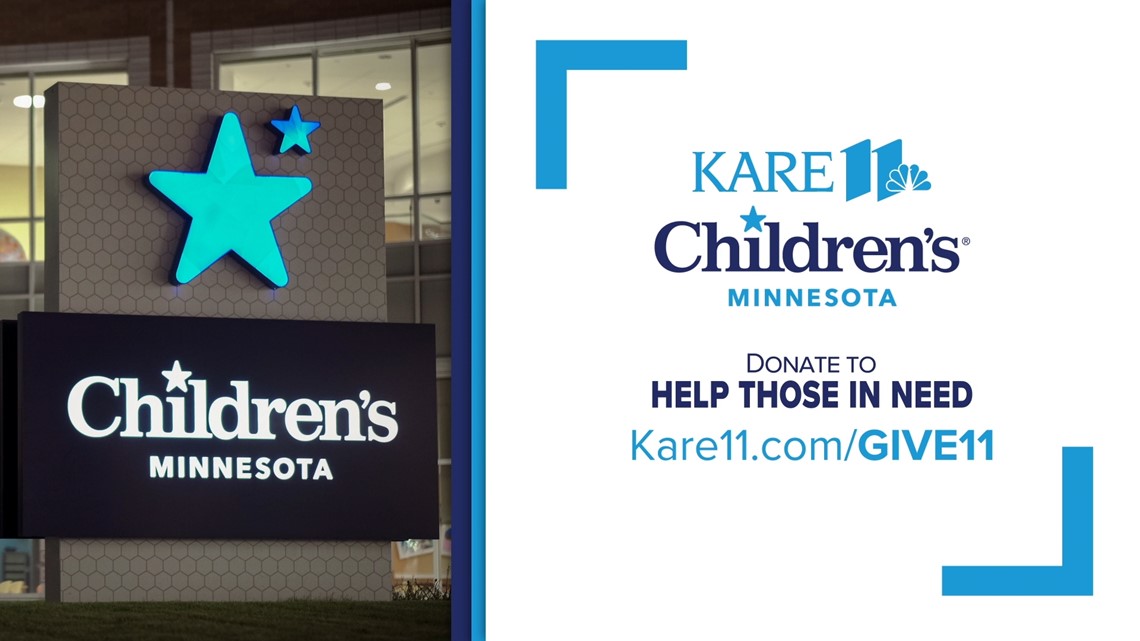 Give 11: Change a life with a donation to Children's Minnesota