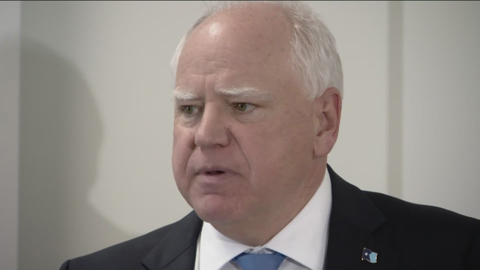In an interview on MSNBC, Gov. Tim Walz said "of course he did" when discussing about whether or not Elon Musk's gesture was a Nazi salute.