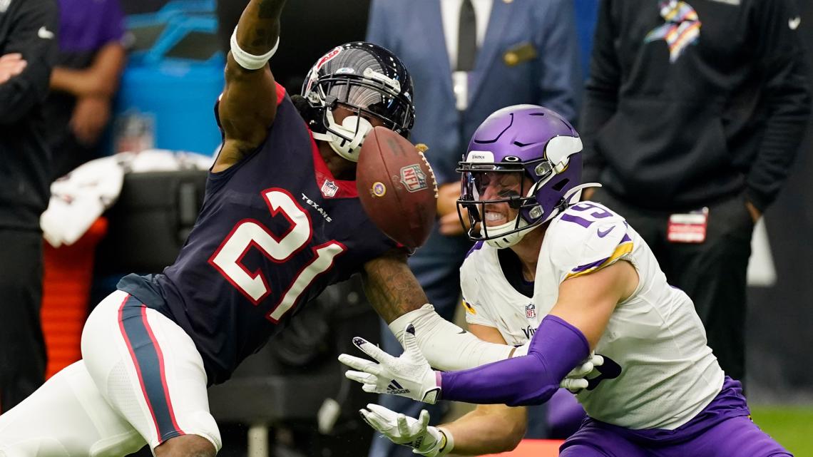 Cook has 2 TDs as Vikings get 1st win, 31-23 over Texans Win