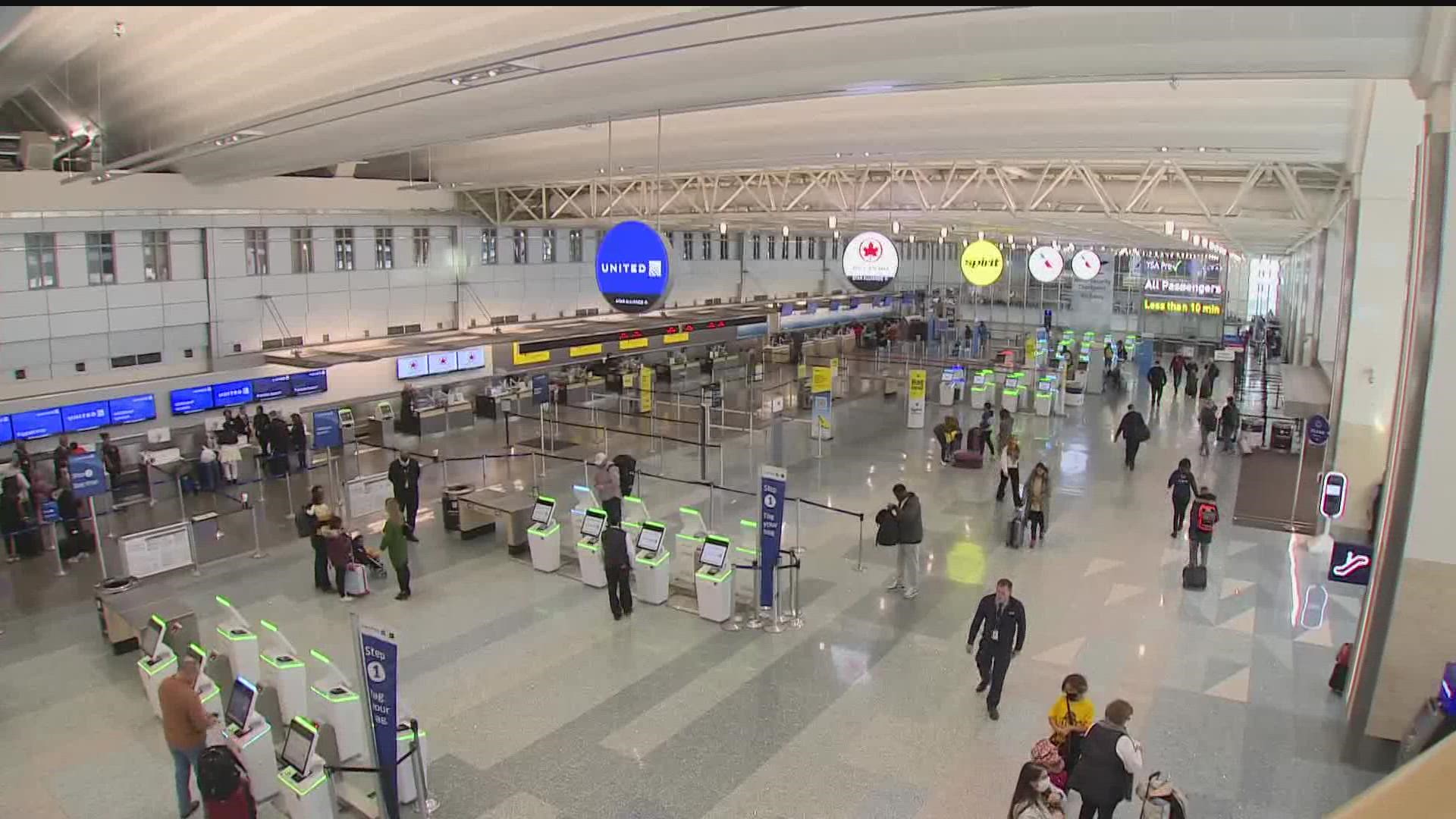 More than 32,000 people are expected to pass through security on Wednesday at MSP.