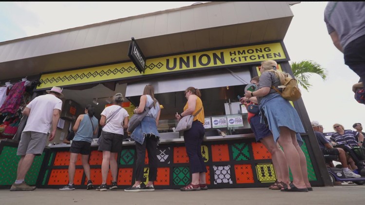 Nonstop lines for State Fair's first Hmong food vendor