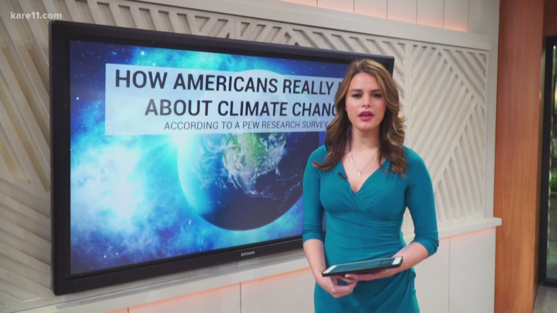 Recent polling finds most people believe global warming is happening and humans are responsible, but less than half are greatly worried about it. https://kare11.tv/2W1M5eO