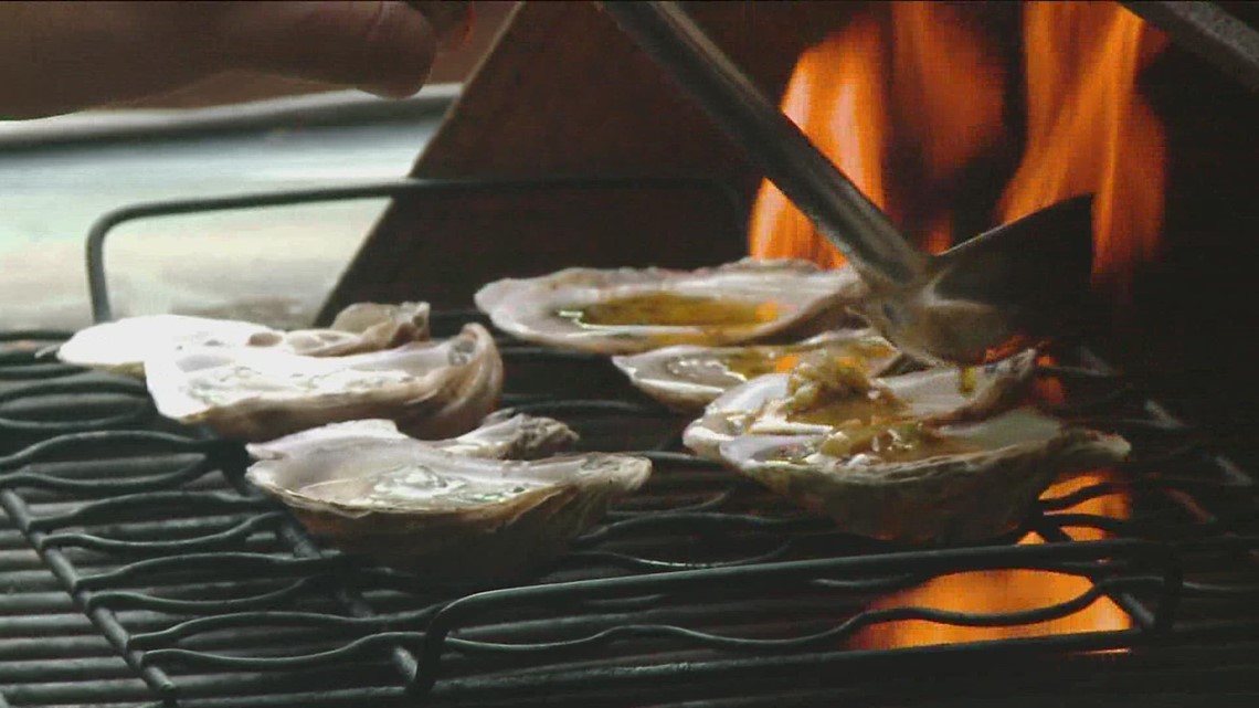 RECIPE: Red Rabbit's grilled oysters