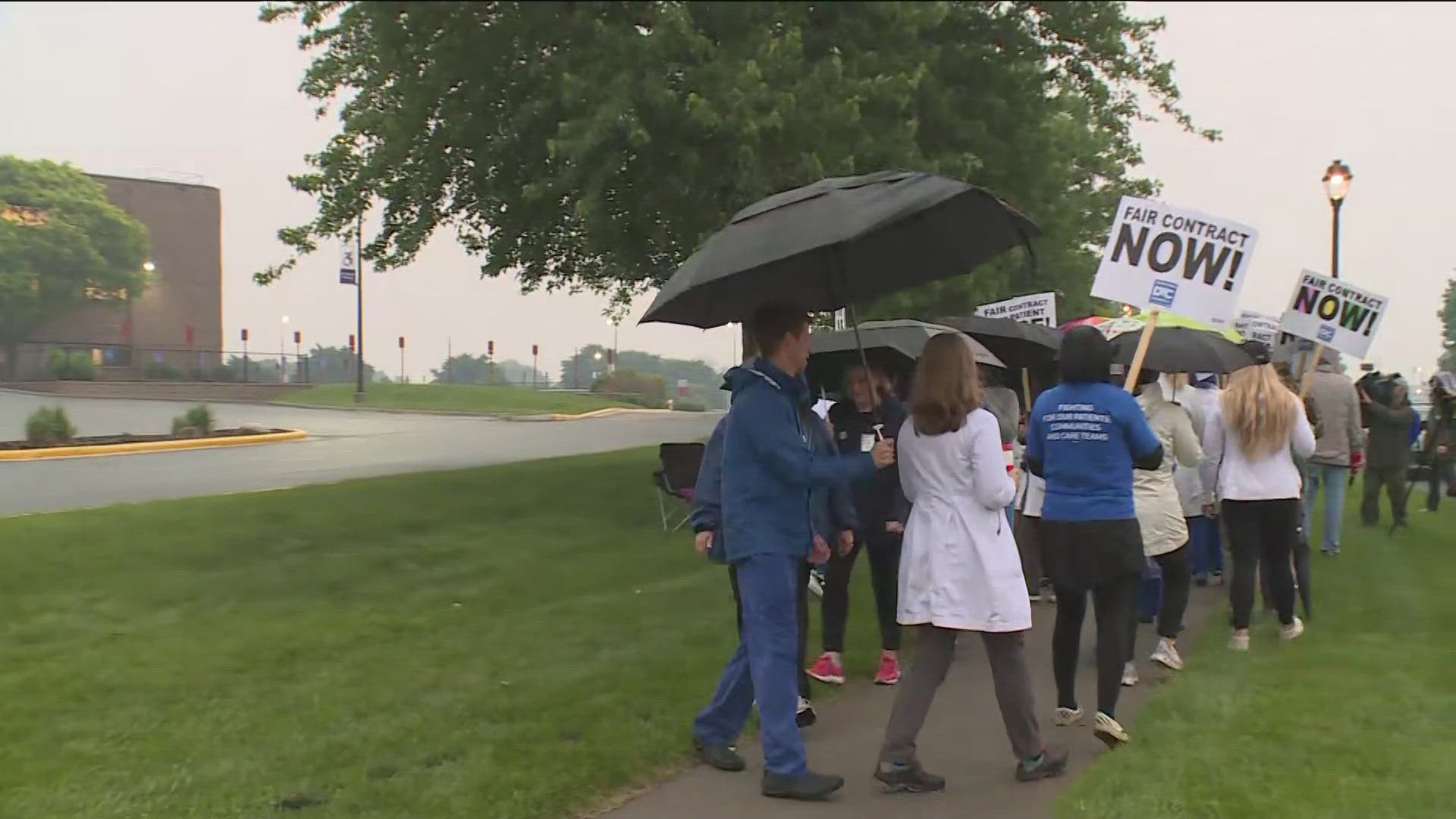 Doctors Council SEIU will hold four informational pickets on Tuesday in Minnesota. 