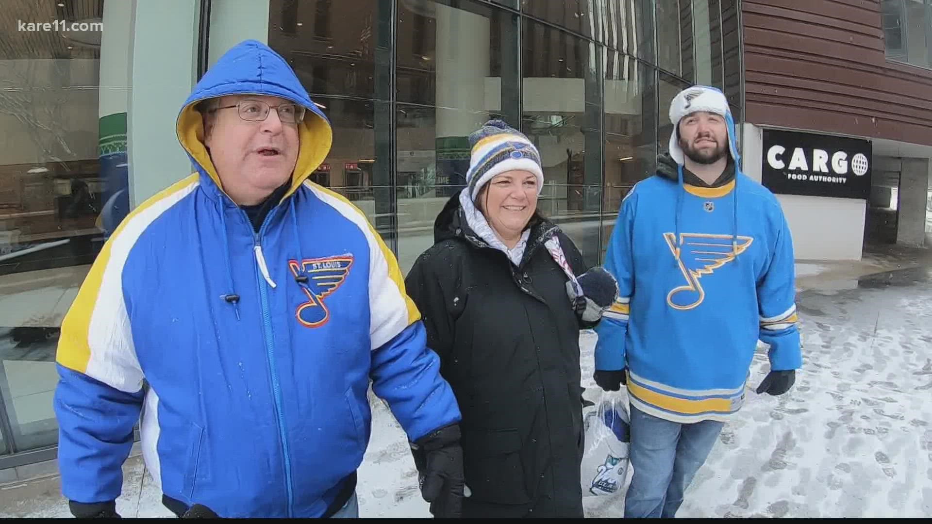 The forecast looks grim for the Winter Classic on Saturday night when the Minnesota Wild face off against the St. Louis Blues.