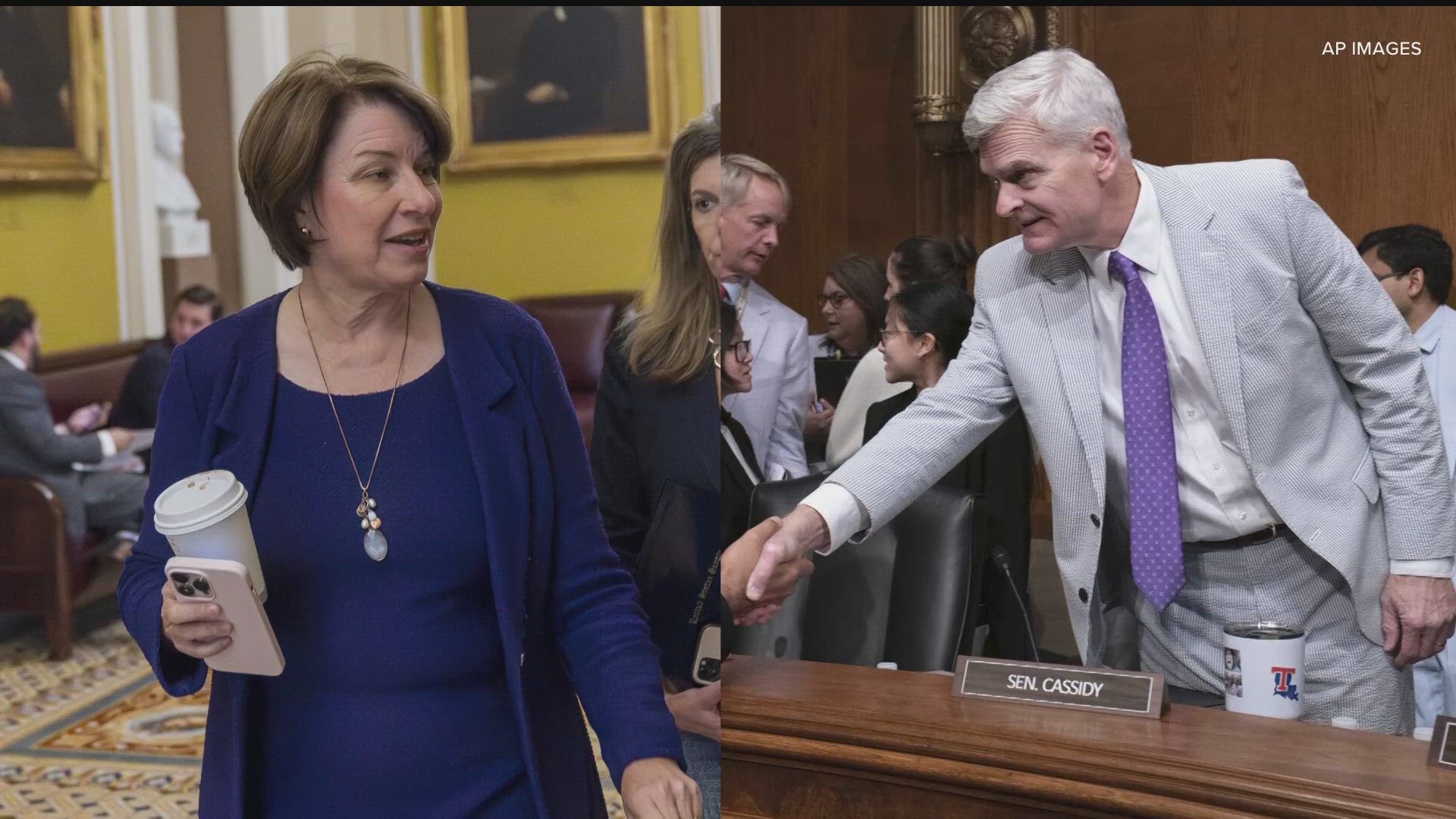 Democratic Senator Amy Klobuchar and Republican Senator Bill Cassidy of Louisiana said the Stop Campus Hazing Act will provide transparency.