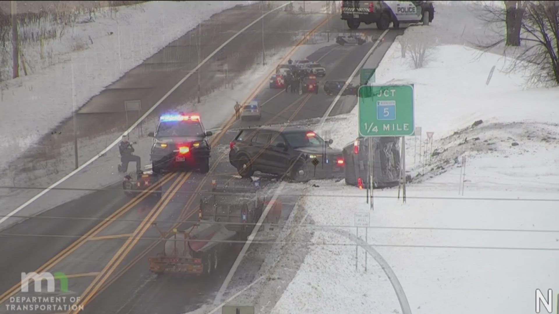 State officials are investigating after a Chanhassen police officer fired his weapon during a vehicle pursuit.