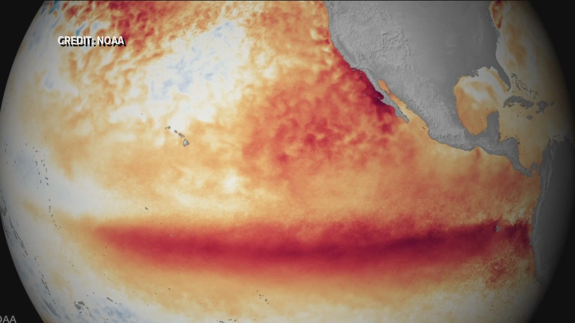 El Niño and La Niña are the warm and cool phases of a recurring climate pattern across the Pacific Ocean.