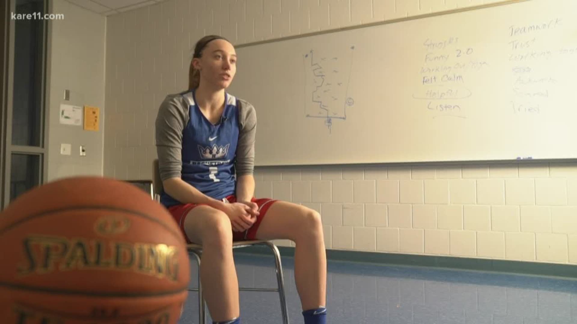 The Hopkins High School senior talks about being the top girls basketball recruit in the country.