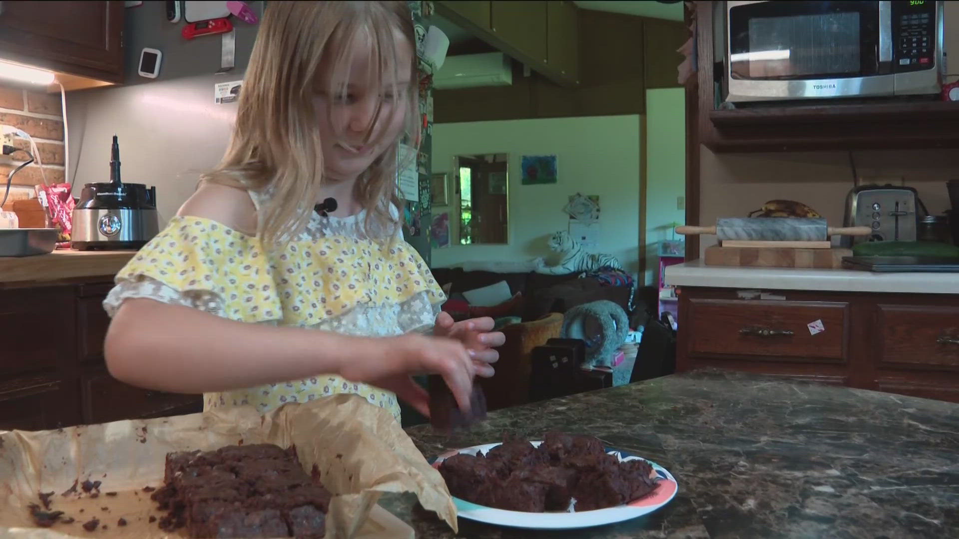 The girl from Forest Lake has spent half her life entering — and winning — local baking competitions.