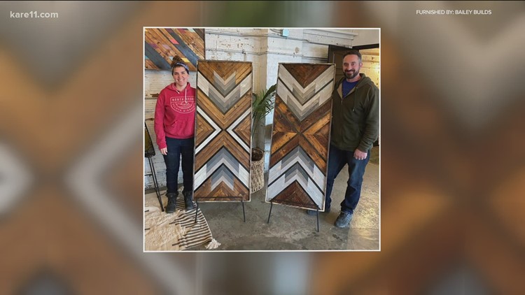 'Bailey Builds' creating wooden works of art in Duluth