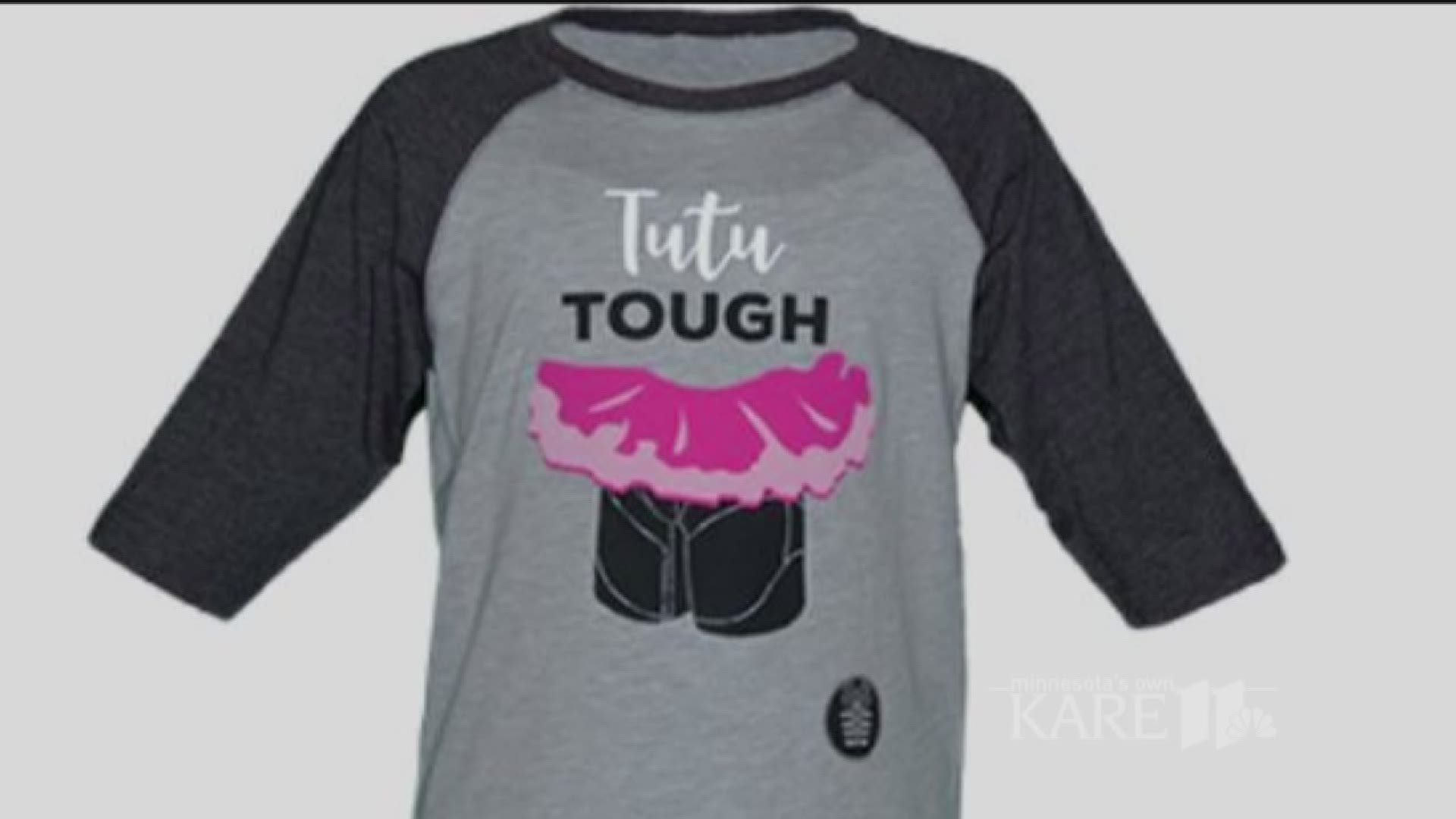 A hockey mom created a company aimed at cool hockey apparel for players and moms.