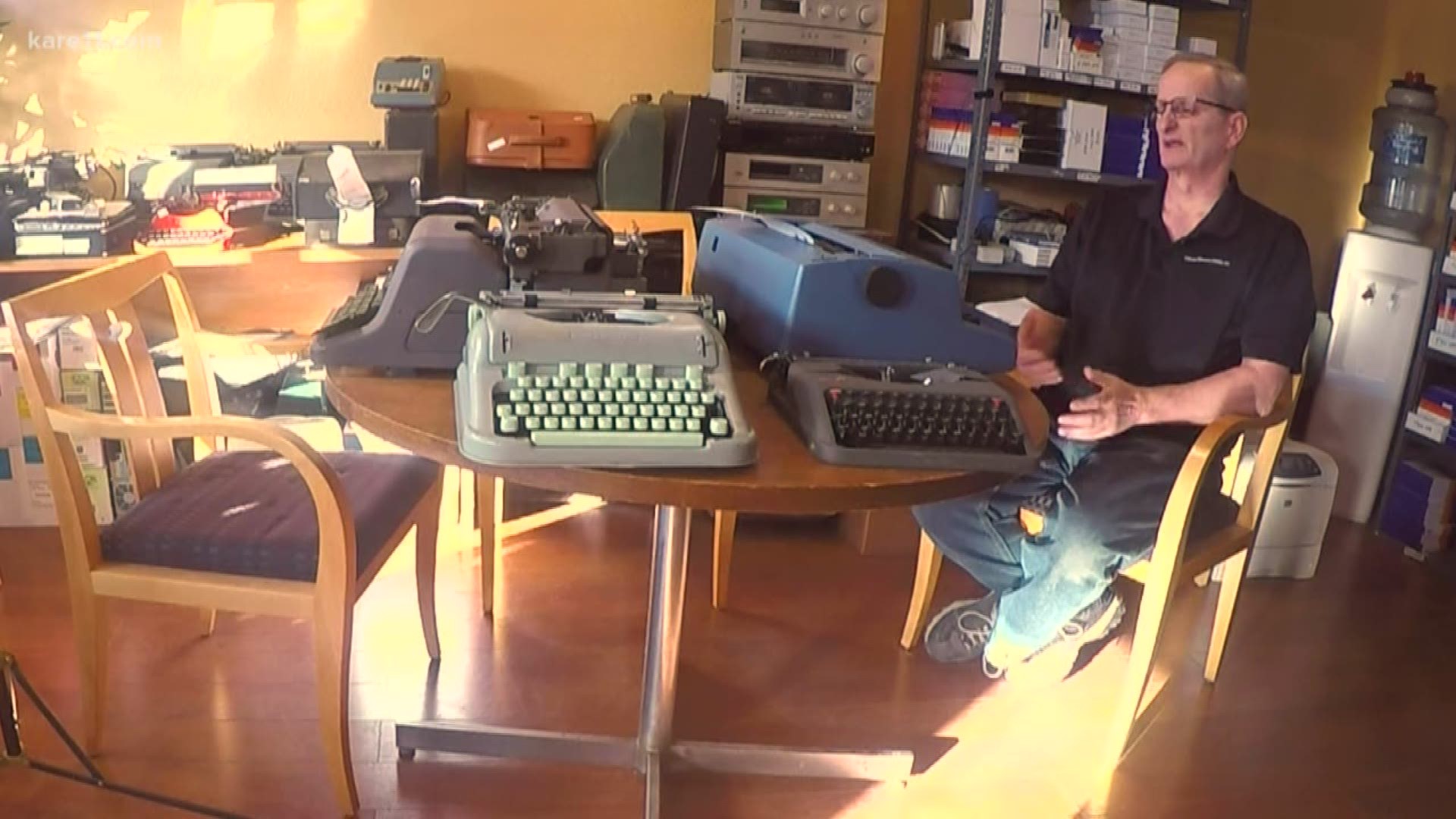 Typewriter stores see a rise in popularity among young people in the metro. https://kare11.tv/2FCizs6
