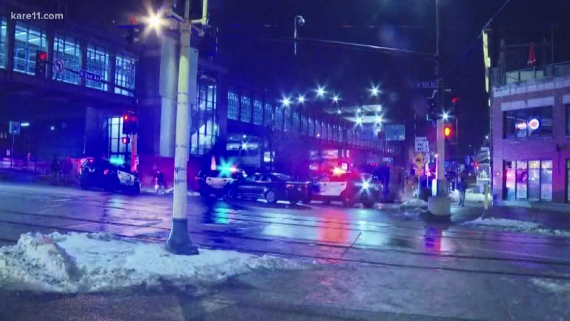 One man is dead and another injured after an early Sunday morning shooting in downtown Minneapolis.