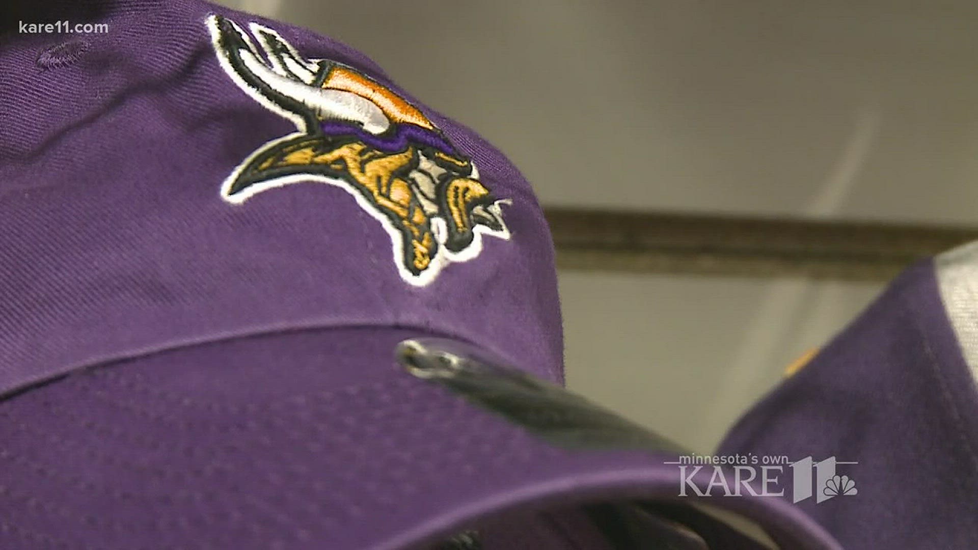 Diehard fans have been waiting for a Vikings season like this for years--but some people are just jumping on the bandwagon now. The first step for them -- is getting decked out in Vikings gear before Sunday.