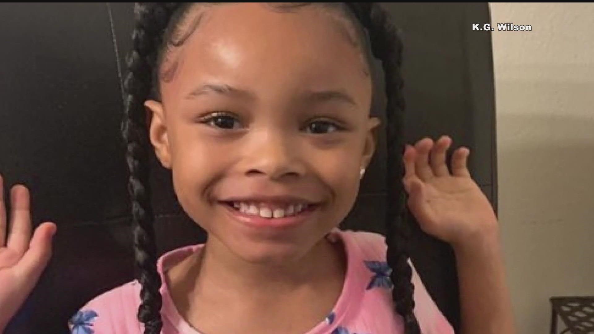 The 6-year-old was killed by a stray bullet while eating a McDonald's Happy Meal in the backseat of her parent's car.