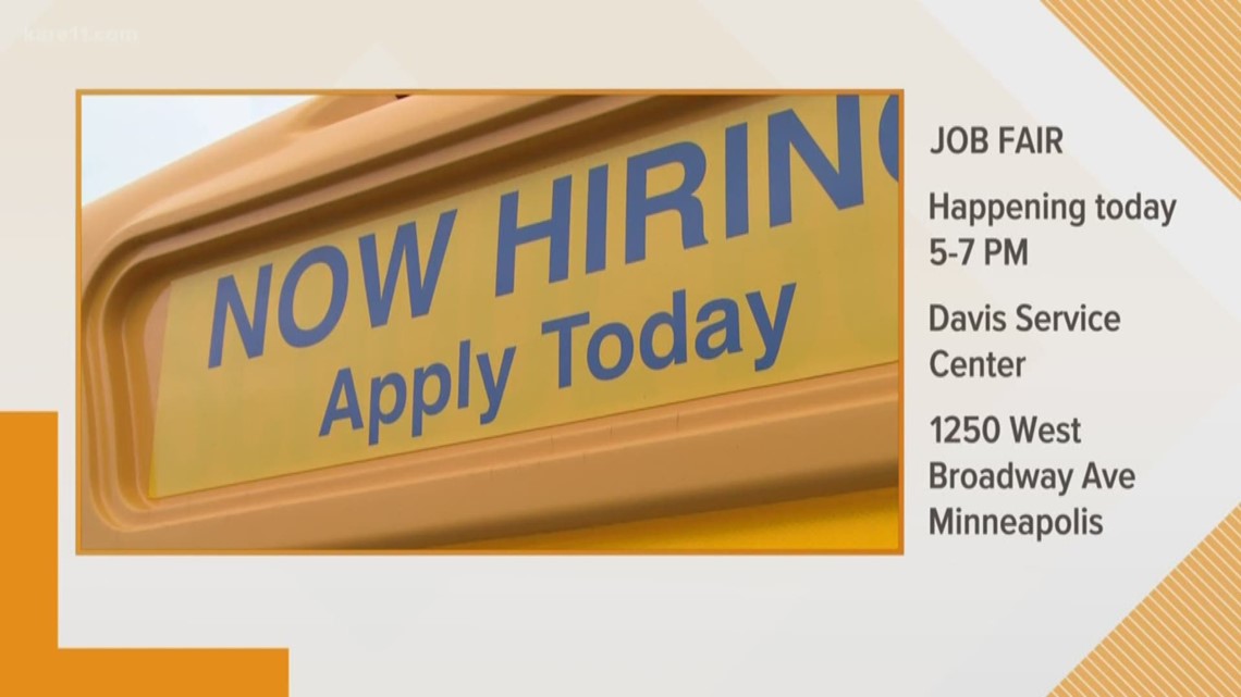 Minneapolis Public Schools needs to hire at least 50 drivers for the upcoming school year, so they're holding a job fair. https://kare11.tv/2X2n8zp