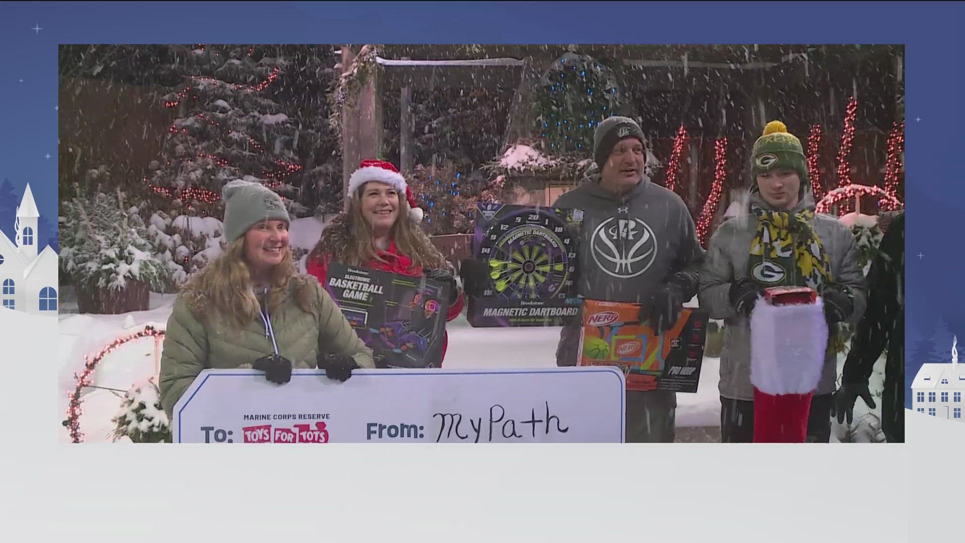 MyPath joins KARE 11 to help support the Marines' Toys for Tots drive. 