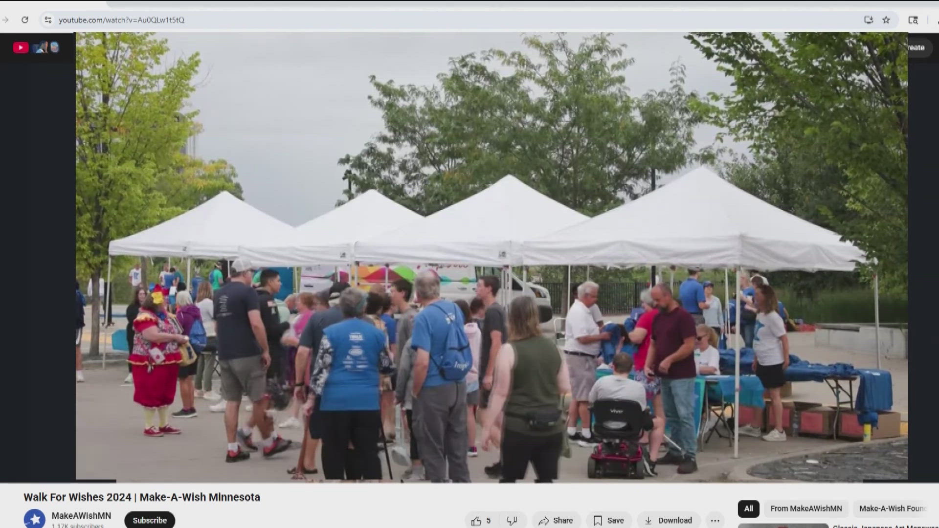 The event will celebrate the fulfilled wishes of Minnesota children. 